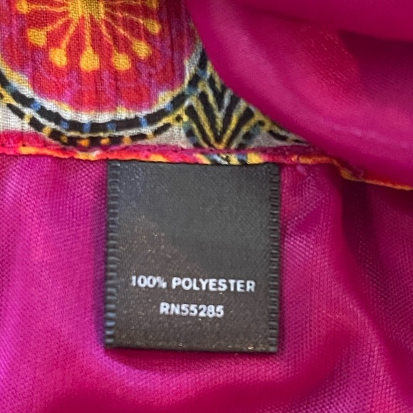 🔥SALE🔥EXPRESS VIBRANT PRINT TIERED SKIRT SZ MED - Picture 6 of 6